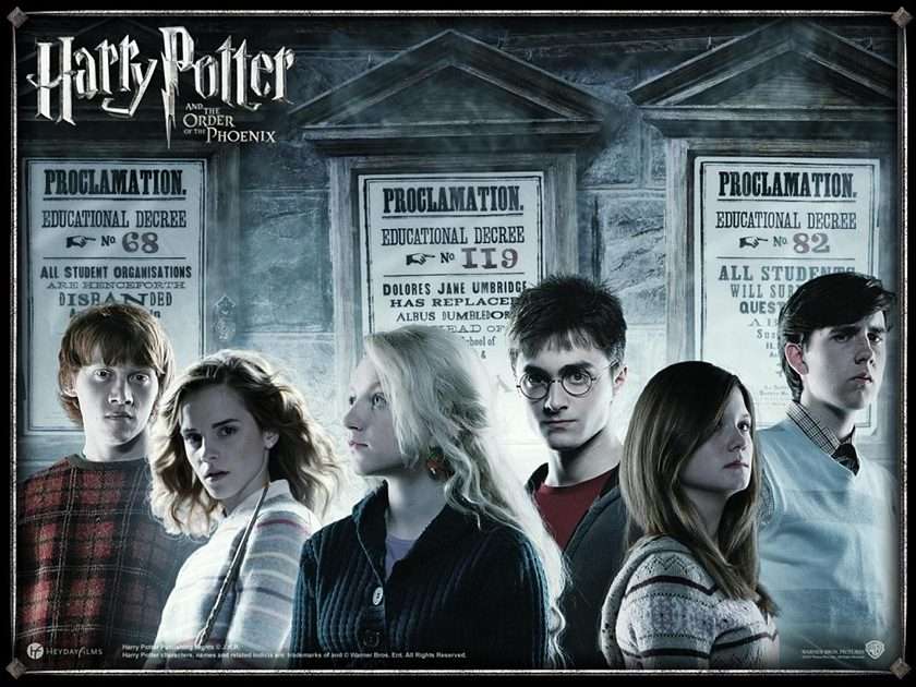 Harry Potter puzzle online from photo