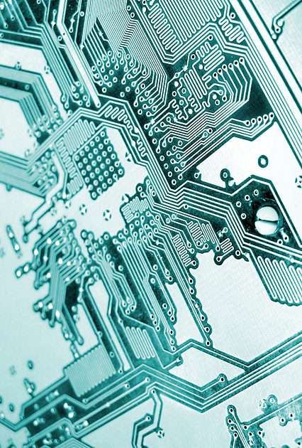circuit integrat puzzle online din fotografie