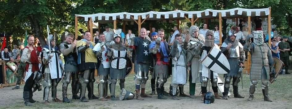 Torneio de cavaleiros em Trakai (Lituânia) puzzle online
