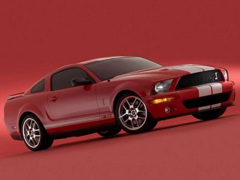Ford Mustang pussel online från foto