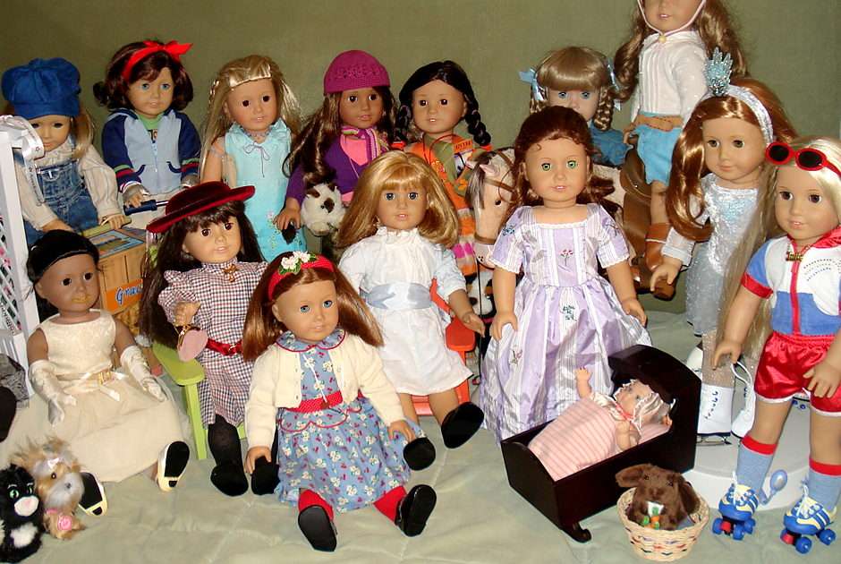 Κούκλες ... παζλ online από φωτογραφία