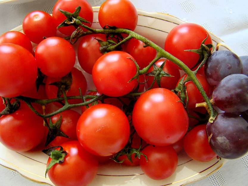 Acho que sinto falta de tomates de verdade;) puzzle online a partir de fotografia