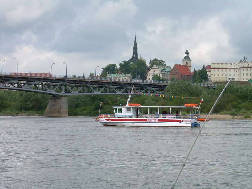 Vistula in Sandomierz puzzle online from photo
