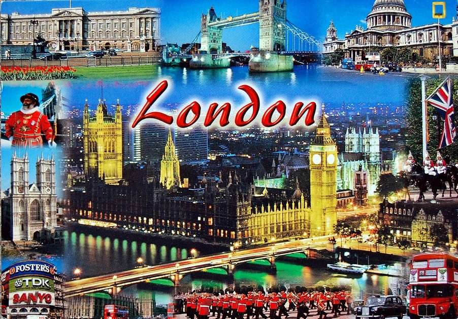 Londra puzzle online da foto