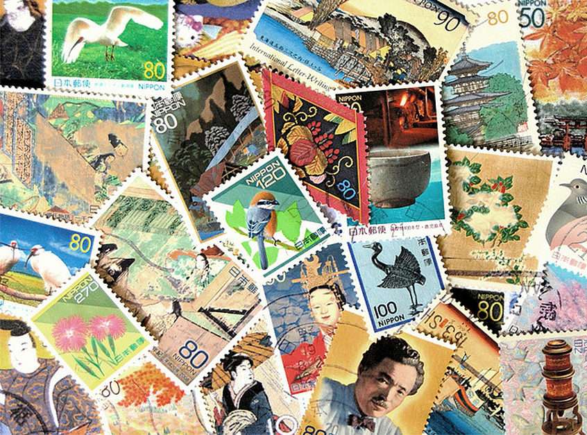 εξωτικά γραμματόσημα online παζλ
