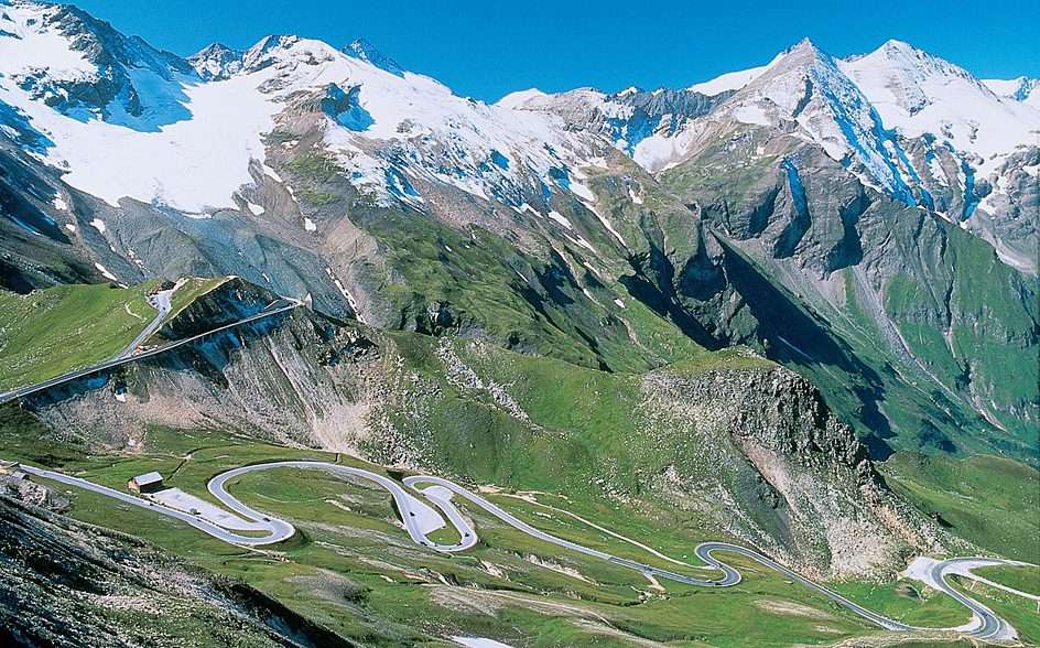 Ausztria - Alpok - Hochalpenstrasse kirakós játék