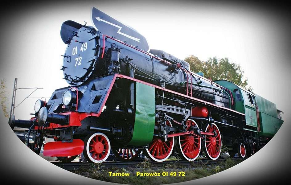 Tarnów - Locomotiva a vapore Ol 49 72 puzzle online