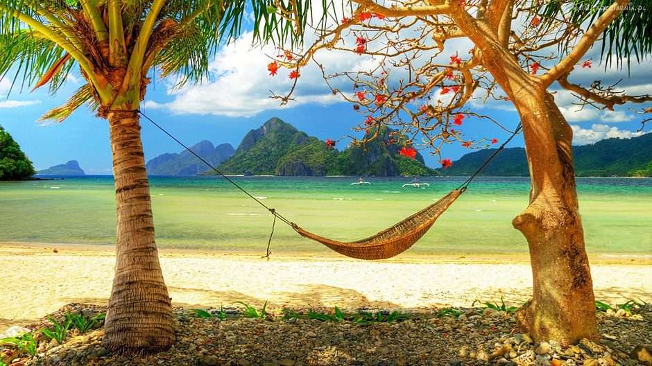 View from dream vacation puzzle online from photo