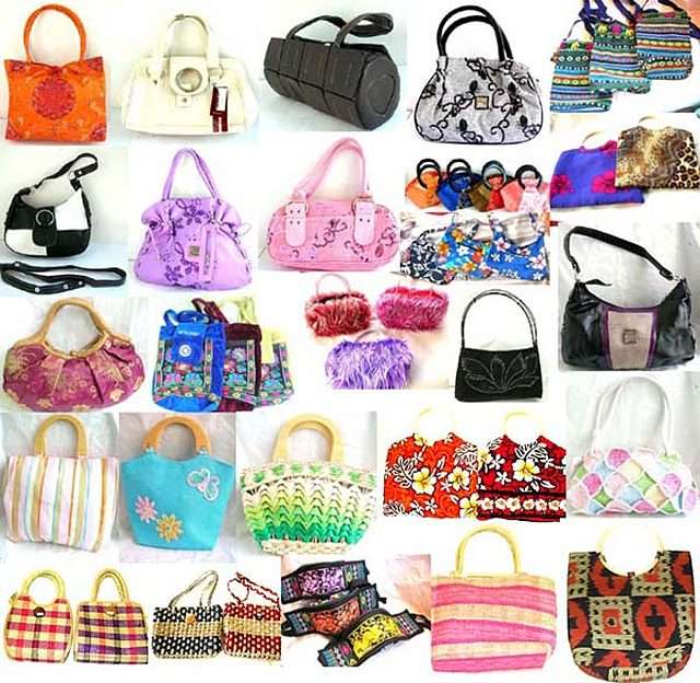 Handbags puzzle online from photo