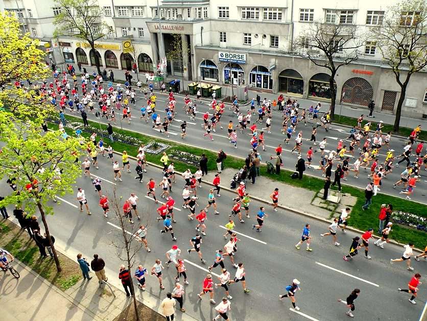 Londen-Marathon online puzzel