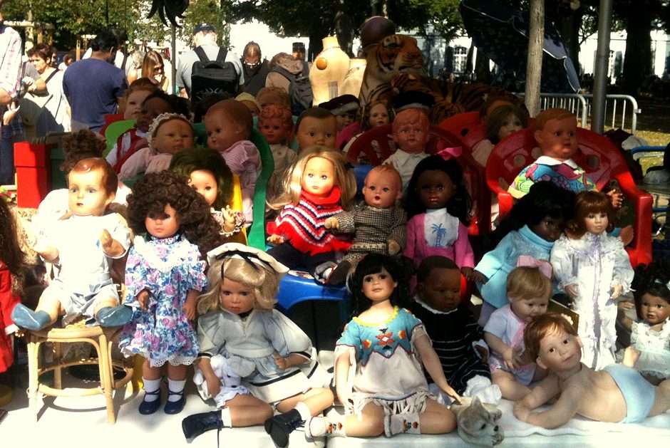 Кукли ... онлайн пъзел от снимка
