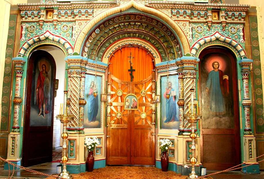 Białowieża-biserica puzzle online din fotografie