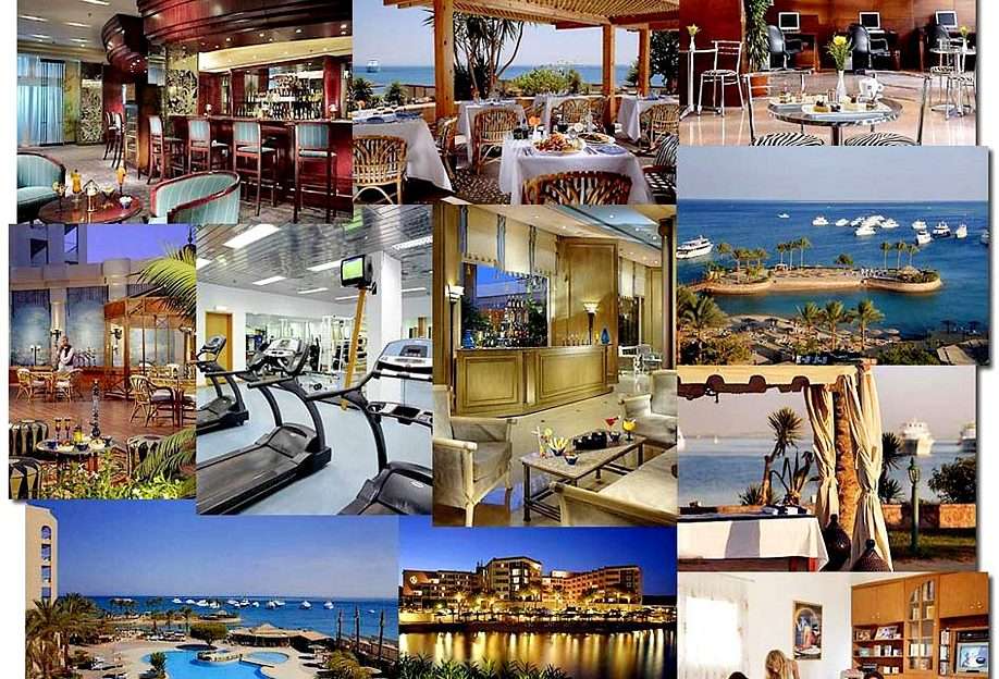 Hurghada-collage puzzle online da foto
