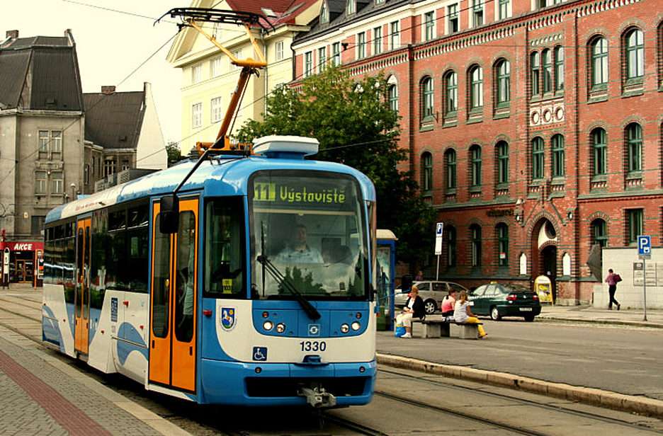 Tranvía en Ostrava rompecabezas en línea