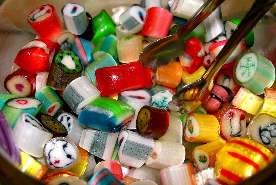 Süßigkeiten! Online-Puzzle vom Foto