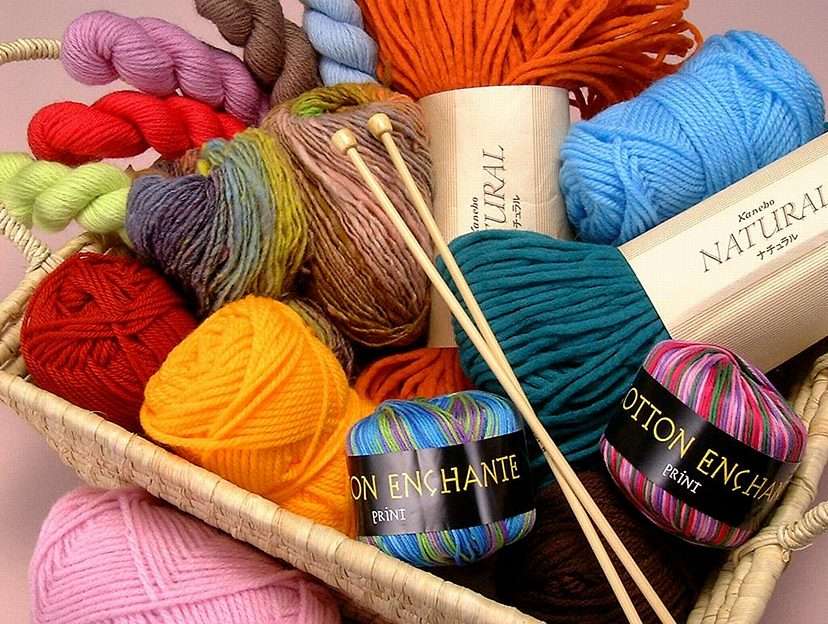 Knitting Time puzzle online from photo