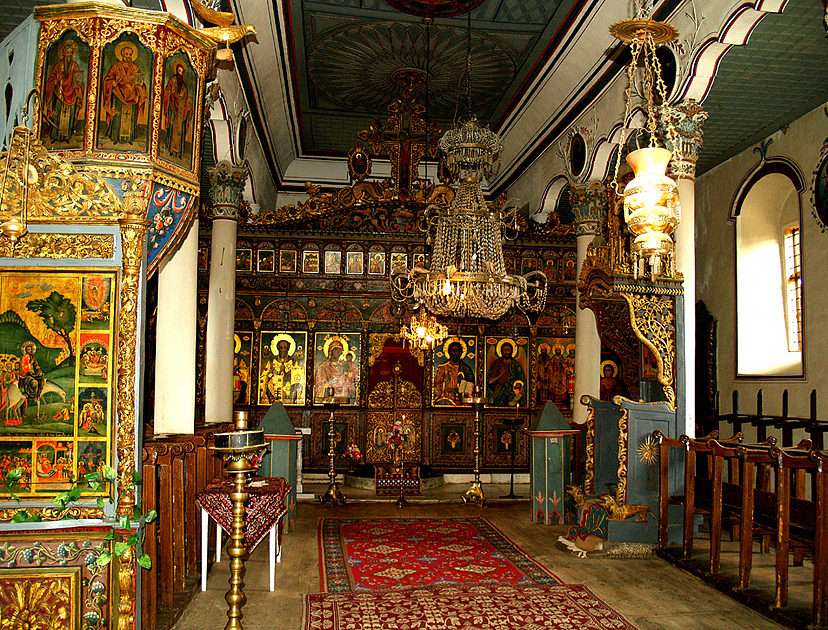 Bulgarie-église puzzle en ligne à partir d'une photo