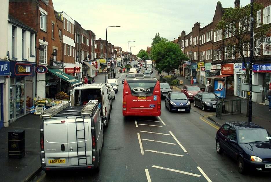 London-Catford puzzle online from photo