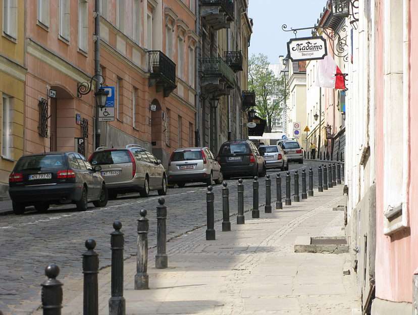 Varšava, Bednarska ulice puzzle online z fotografie