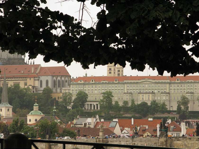 Τσεχική Πράγα, άποψη Hradczany παζλ online από φωτογραφία