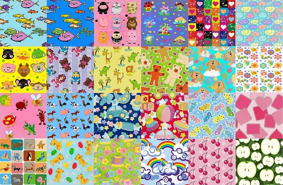 PATCHWORK for children puzzle online from photo