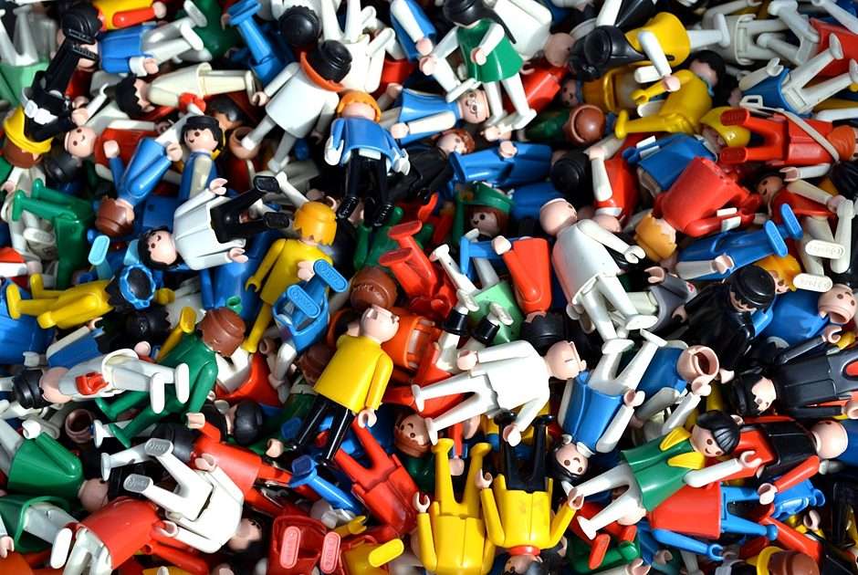 "Chicos de Lego" rompecabezas en línea