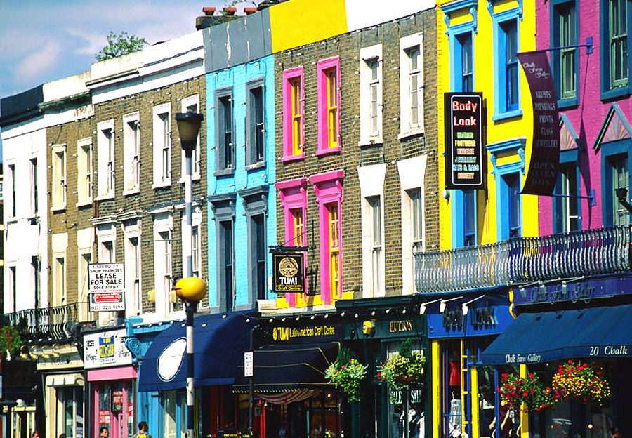 Londres-Notting Hill rompecabezas en línea