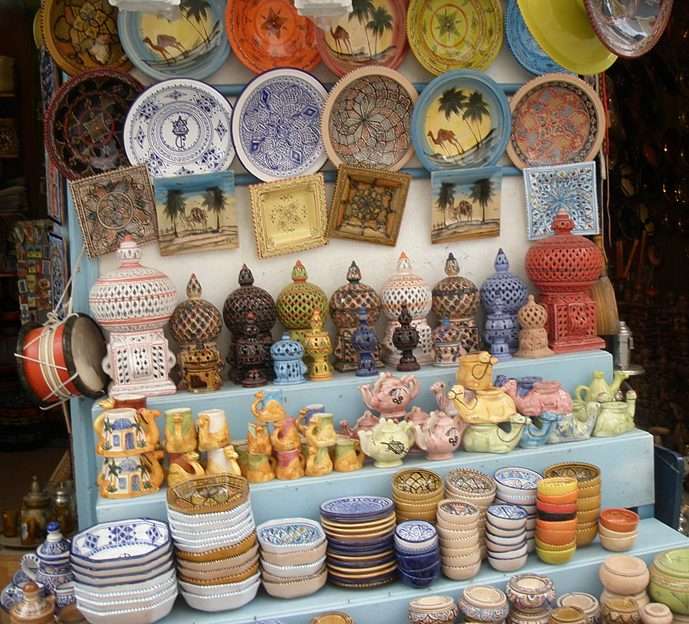 Tunísia-bazar puzzle online