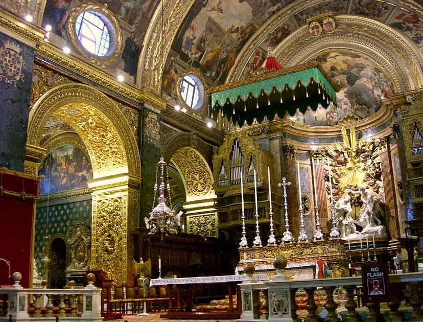 Valetta-kerk van St. John online puzzel