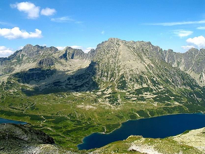 Tatrabergen, Orla Perć pussel online från foto