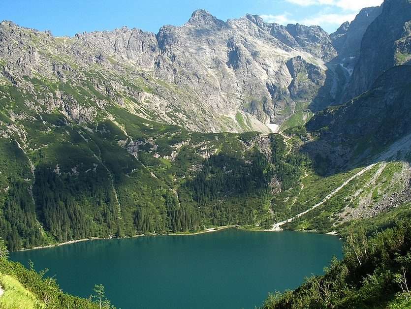 Morskie Oko and Rysy puzzle online from photo