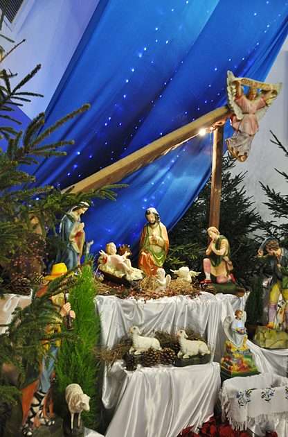 The Christmas Crib in Władysławowo online puzzle