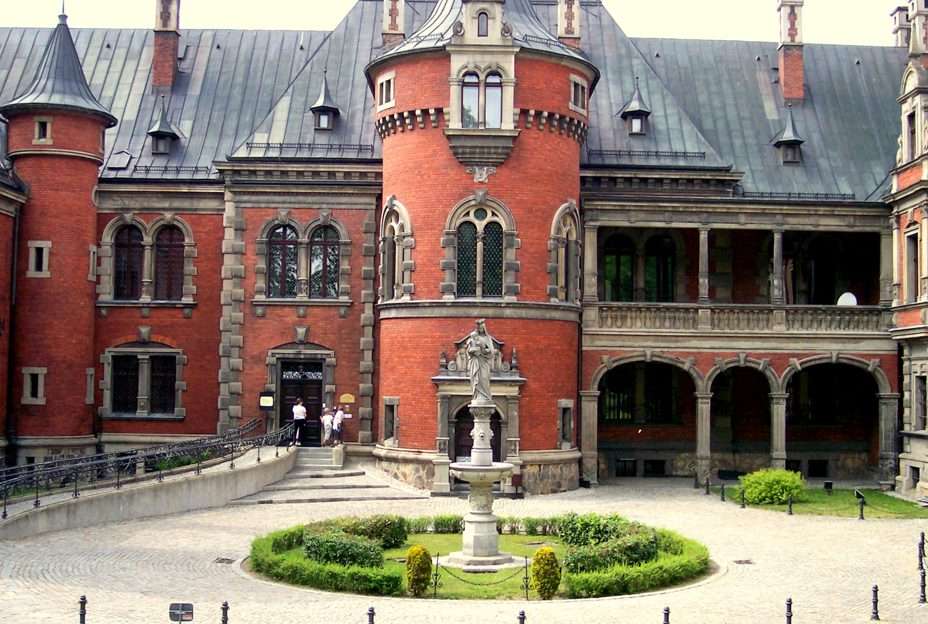 Дворец в Pławniowice онлайн пъзел