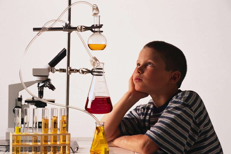 Science Kid Pussel online
