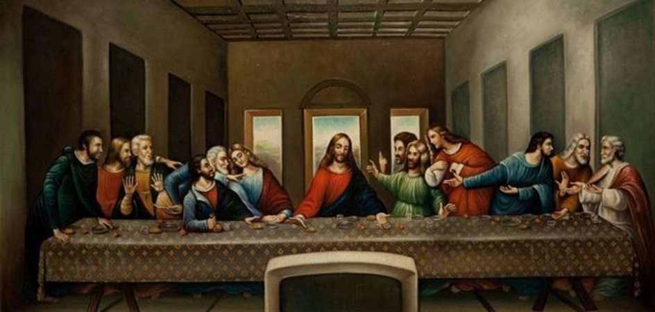 last Supper puzzle from photo