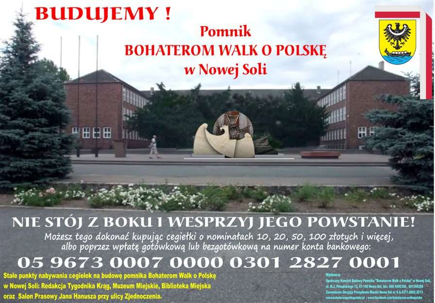 Monument in Nowa Sól puzzle online from photo