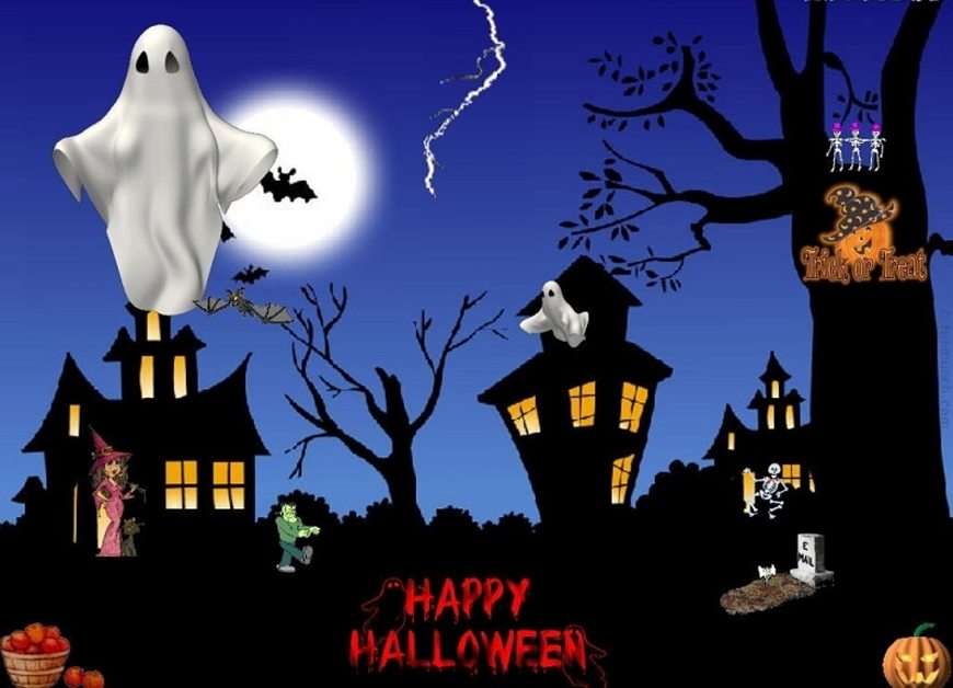 Halloween puzzle en ligne à partir d'une photo