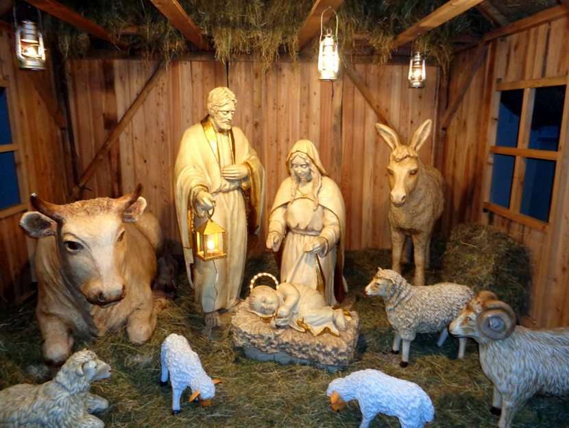 Scène de la Nativité de Bethléem puzzle en ligne