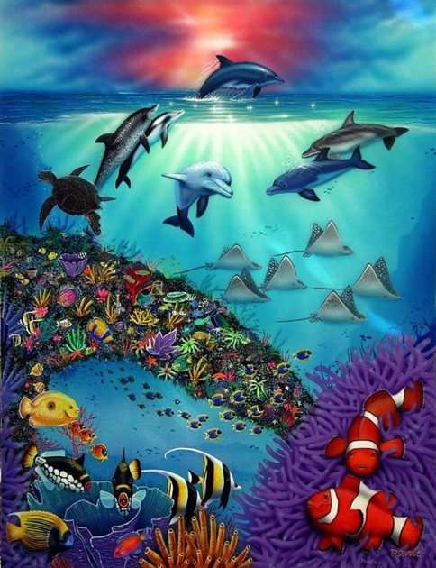 Bellezza subacquea puzzle online