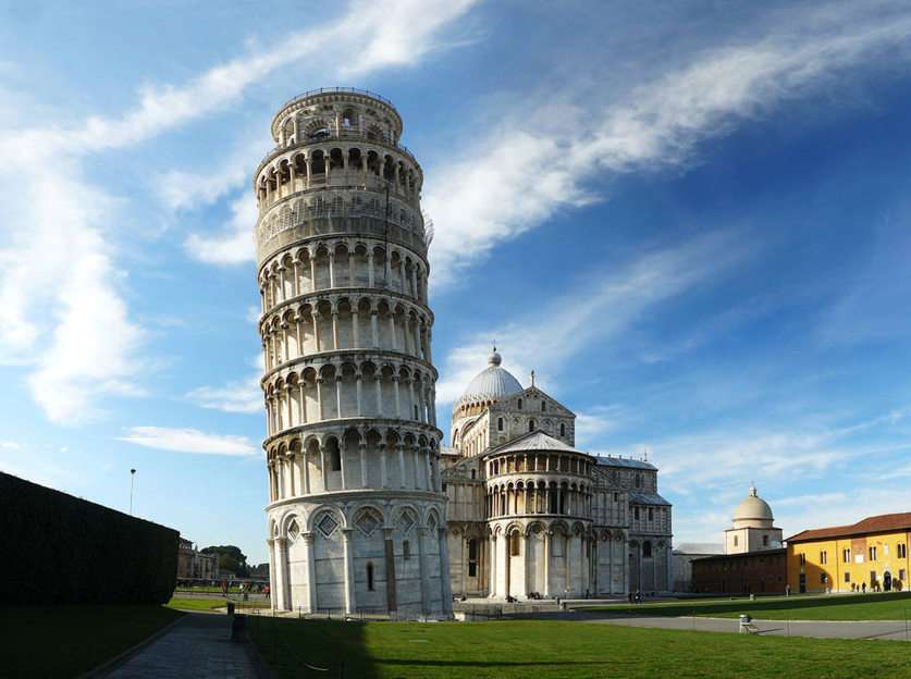 Scheve Toren van Pisa online puzzel