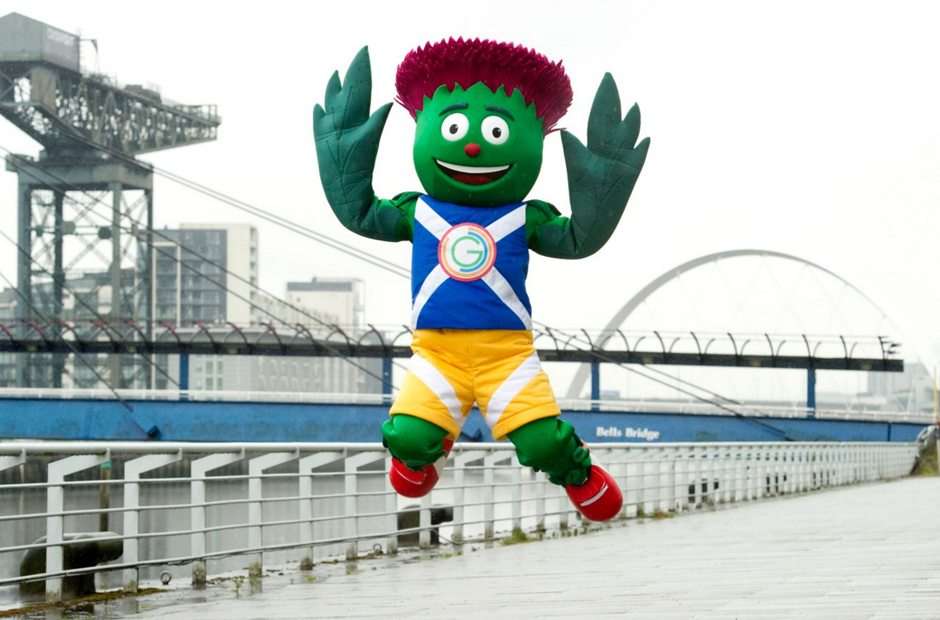 Commonwealth Games Mascot pussel online från foto