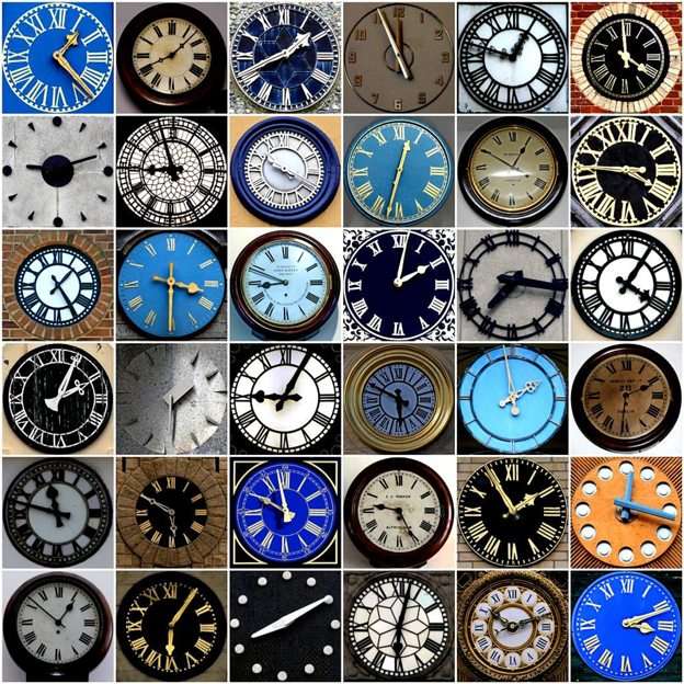 Clocks online puzzle