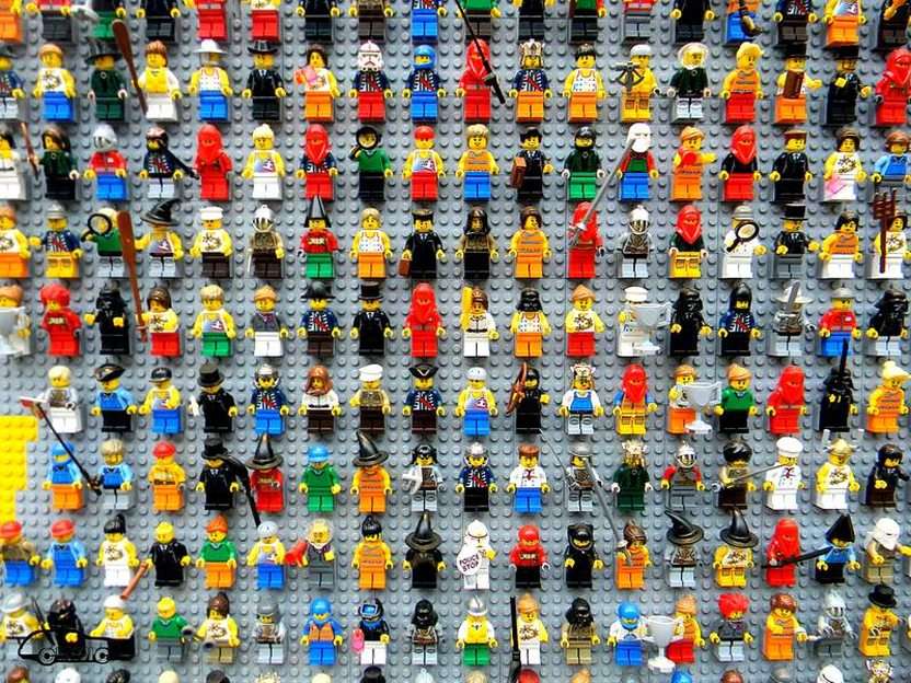 Ragazzi Lego puzzle online