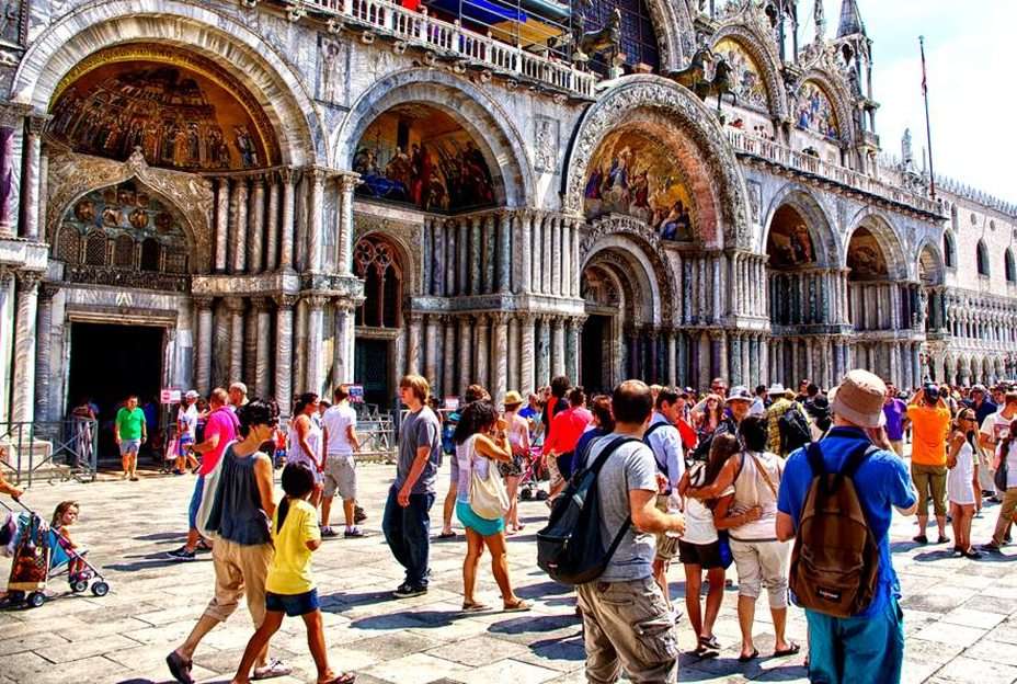 Léto v Benátkách ... puzzle online z fotografie