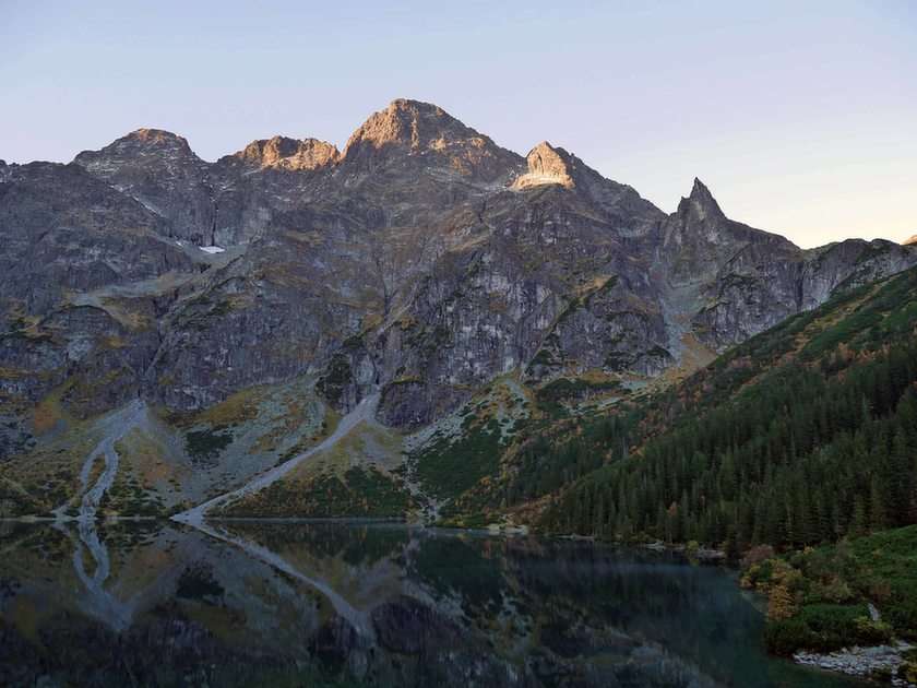 Tatra peaks puzzle online from photo