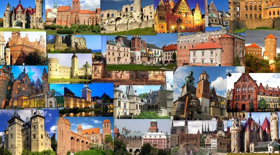 Polish castles online puzzle