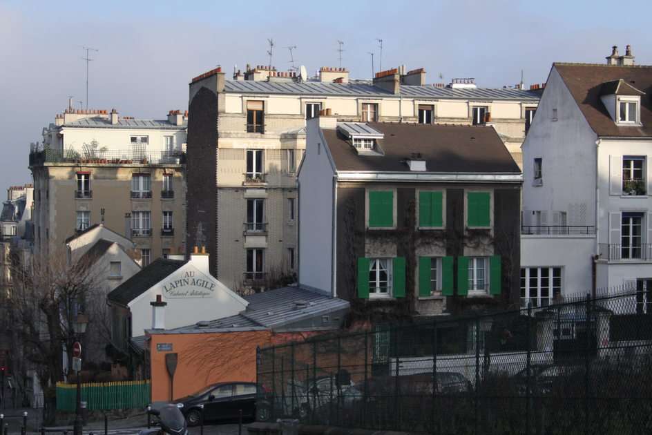 Монмартр / Париж скласти пазл онлайн з фото
