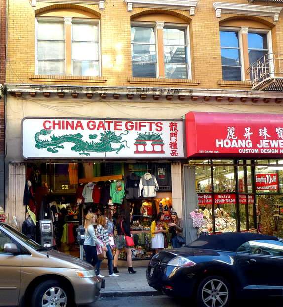 Китайски квартал в Сан Франциско онлайн пъзел