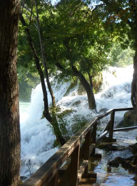 Krka puzzle online from photo