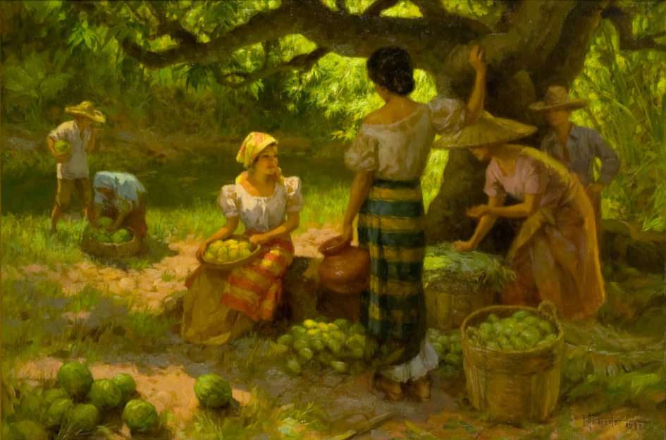 Fernando Amorsolo puzzle online from photo